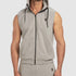 Sleeveless Hoodie - Grey - Baller Athletik