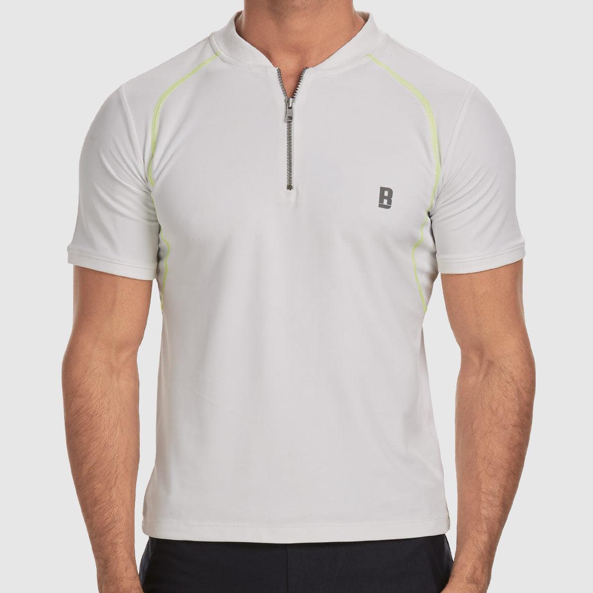 Polo T-Shirt - White - Baller Athletik