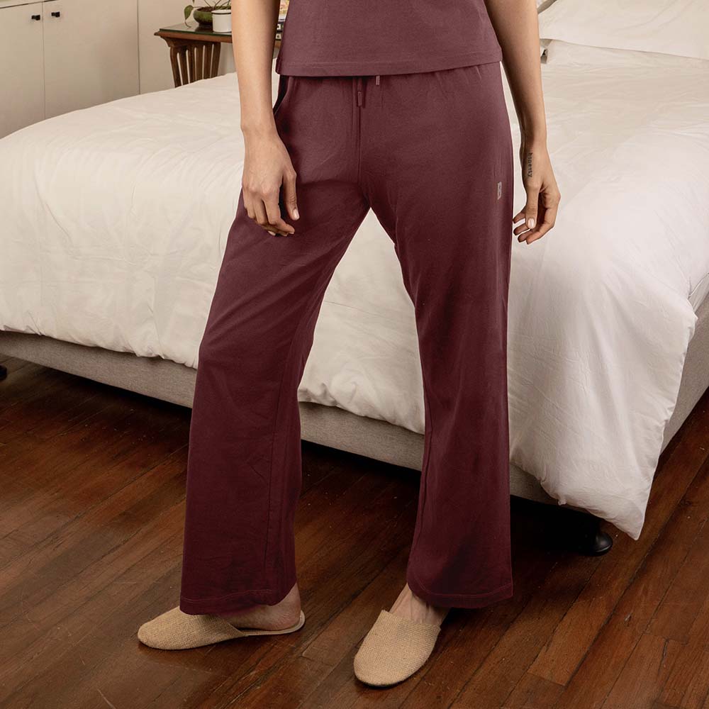 Lounge Life Pyjamas for Women - Berry