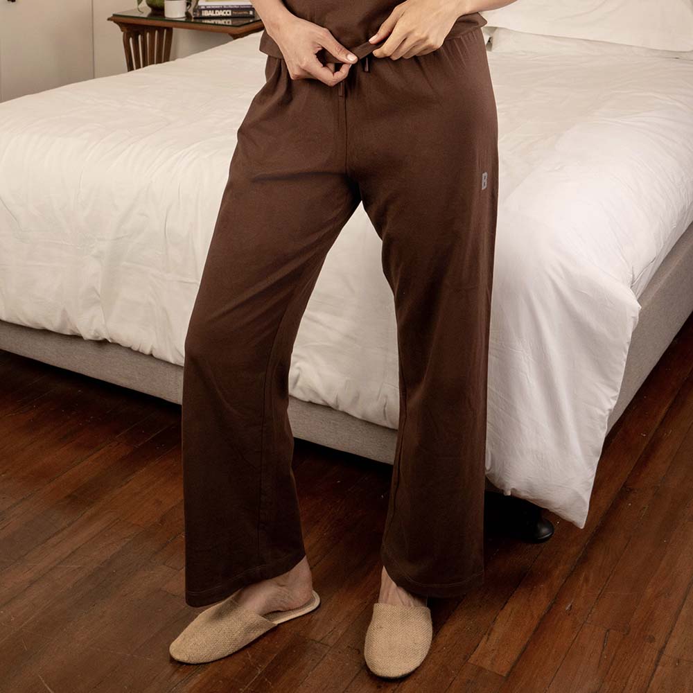 Lounge Life Pyjamas for Women - Coffee