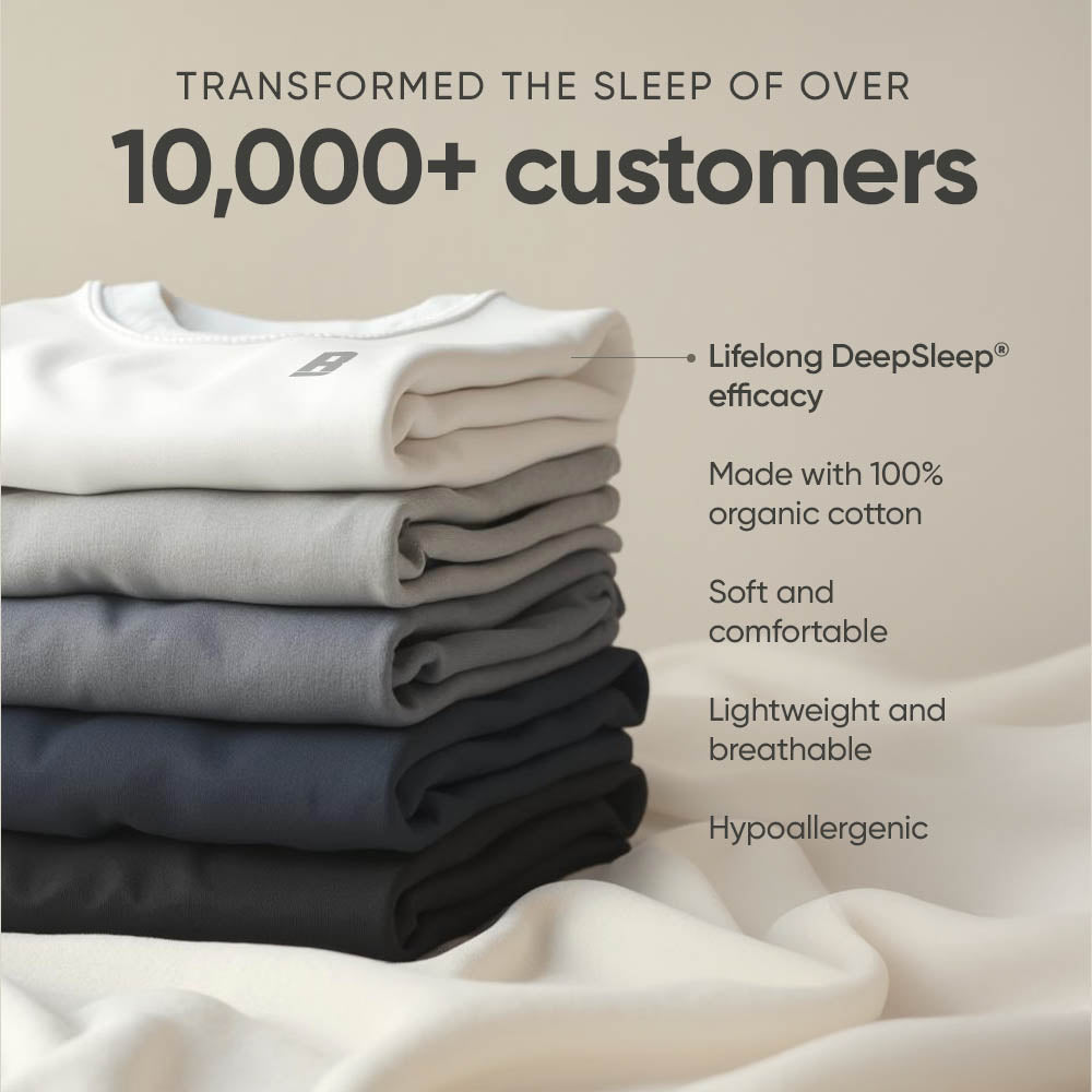 Lounge Life Sleepwear Tee for Men - Grey