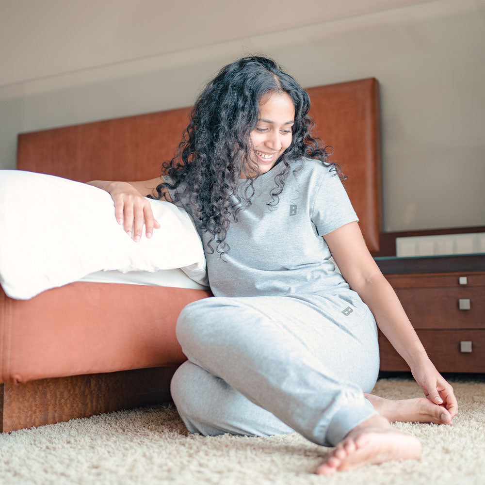 Lounge Life Sleepwear Bottom for Women - Grey