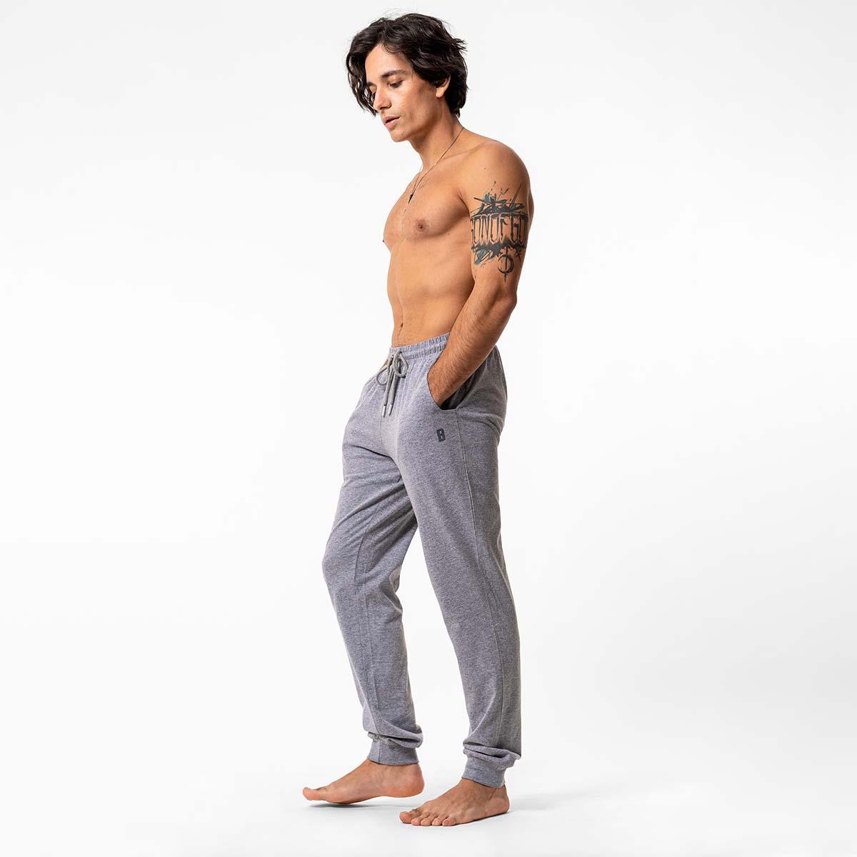 Lounge Life Joggers - Grey Melange - Baller Athletik
