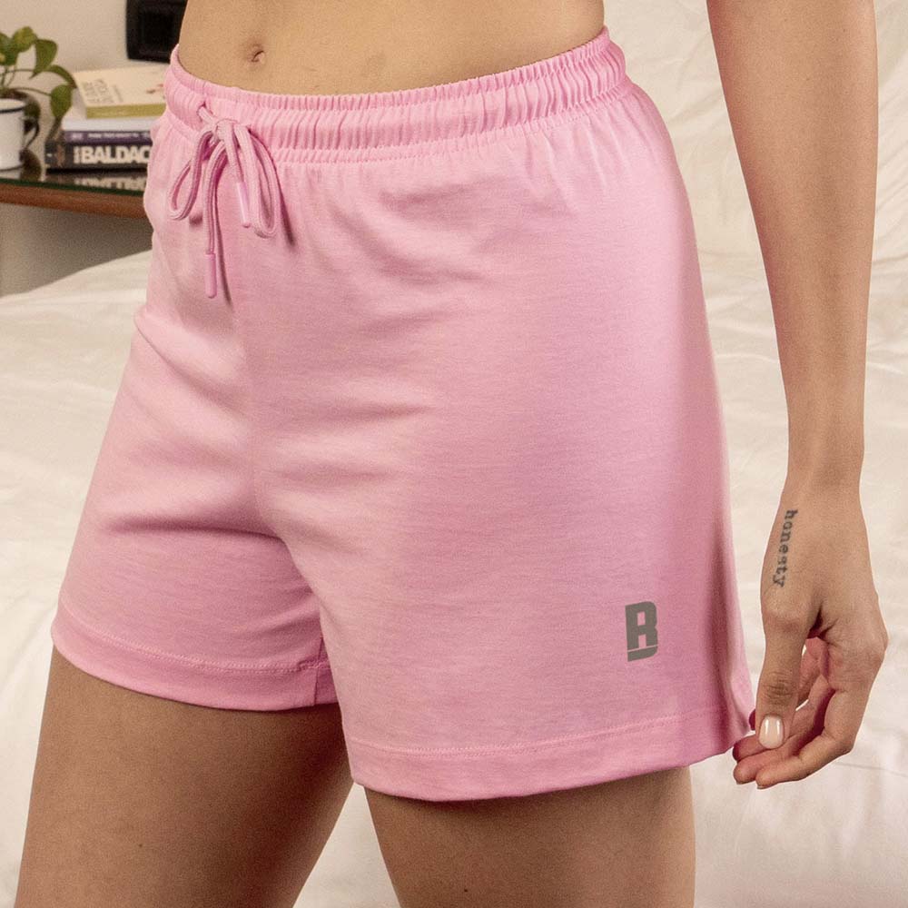 Lounge Life Sleep Shorts for Women - Bubblegum