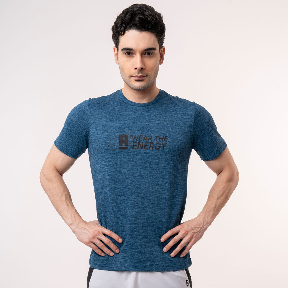 Poseidon Printed Crew Neck Tee for men