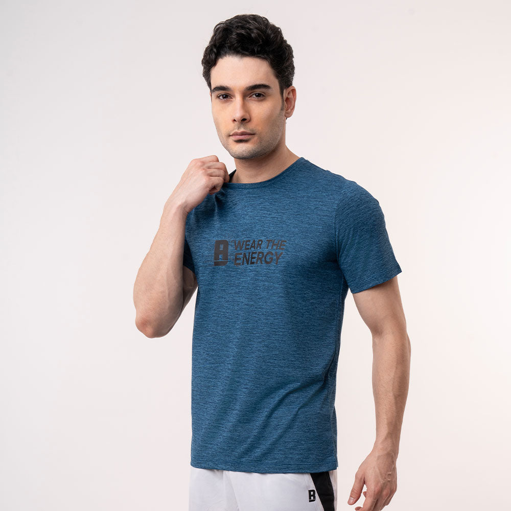 Poseidon Printed Crew Neck Tee for men