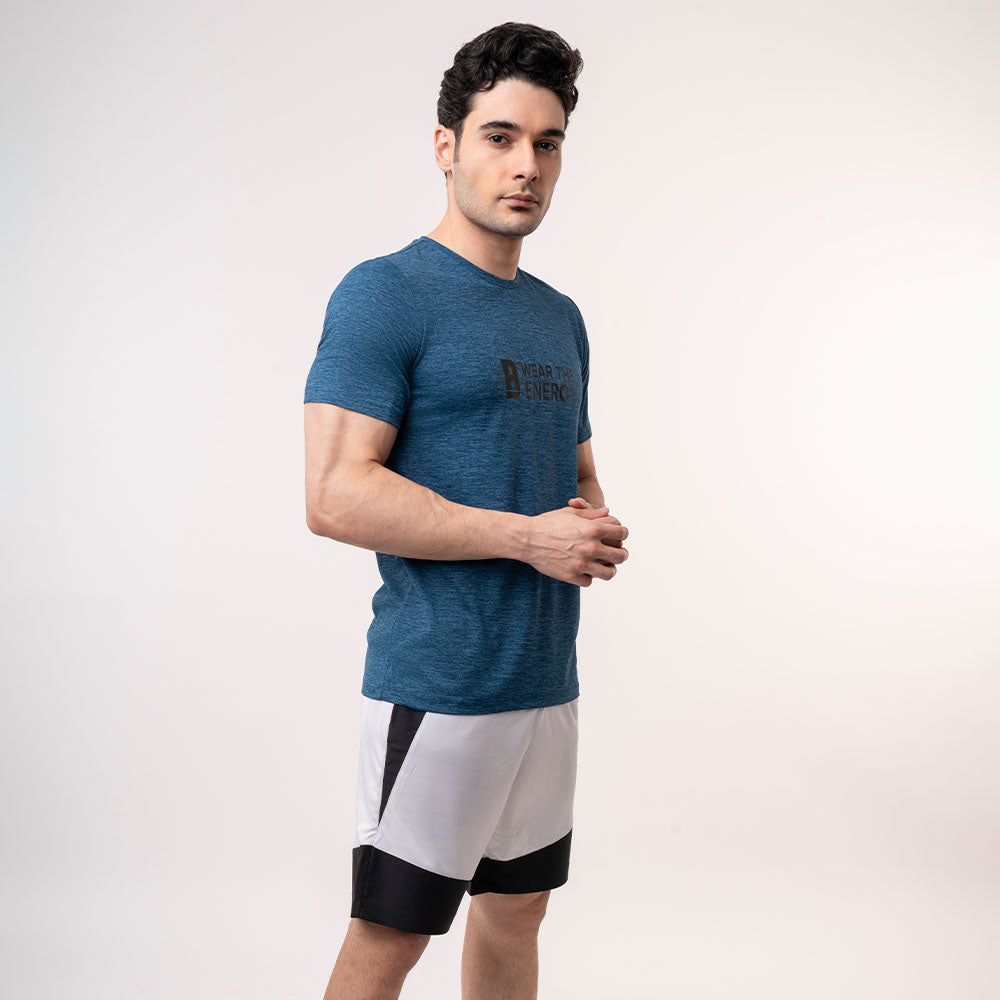 Poseidon Printed Crew Neck Tee for men