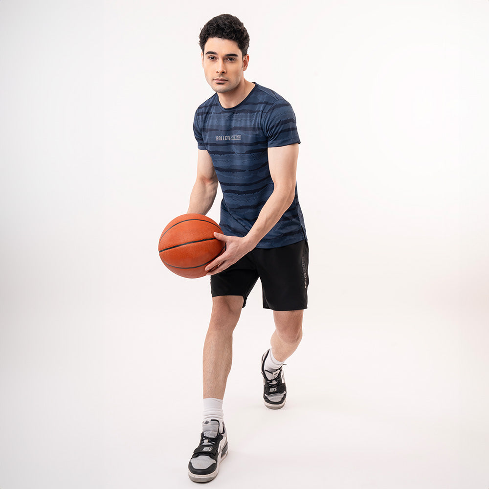 Warrior Tee - Navy Blue