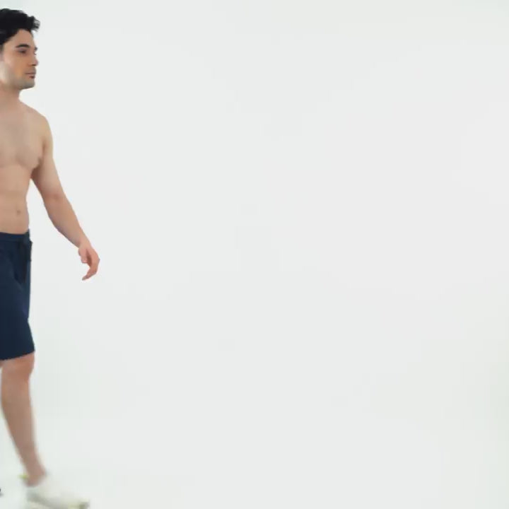 Workout Shorts - Navy Blue