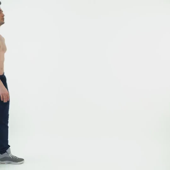 Hi Top Wayne Tracks - Navy Blue