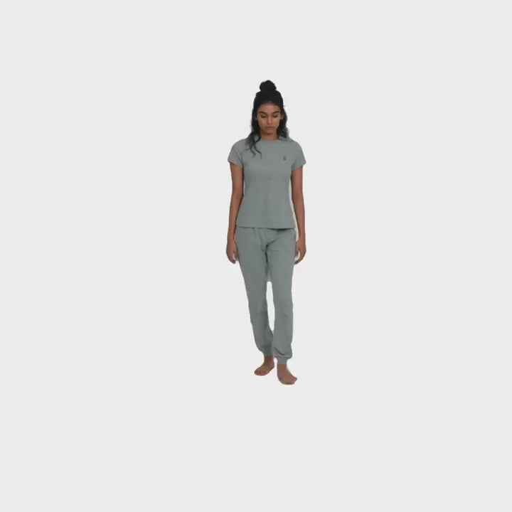 Grey Lounge Life Top for Women