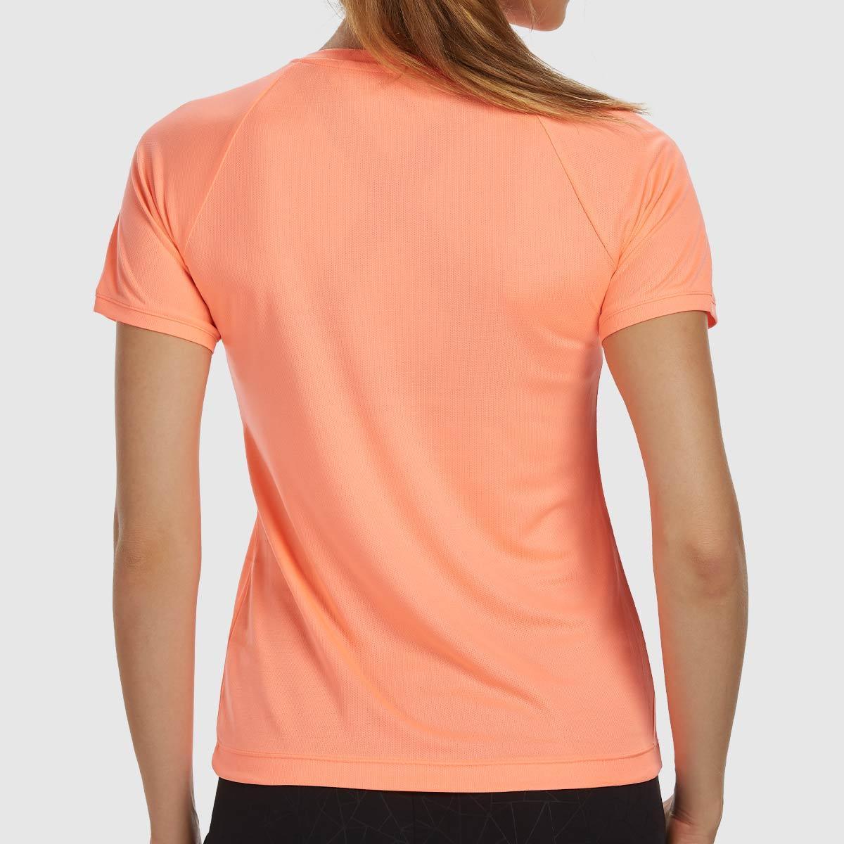 V-neck Performance Tees - Coral