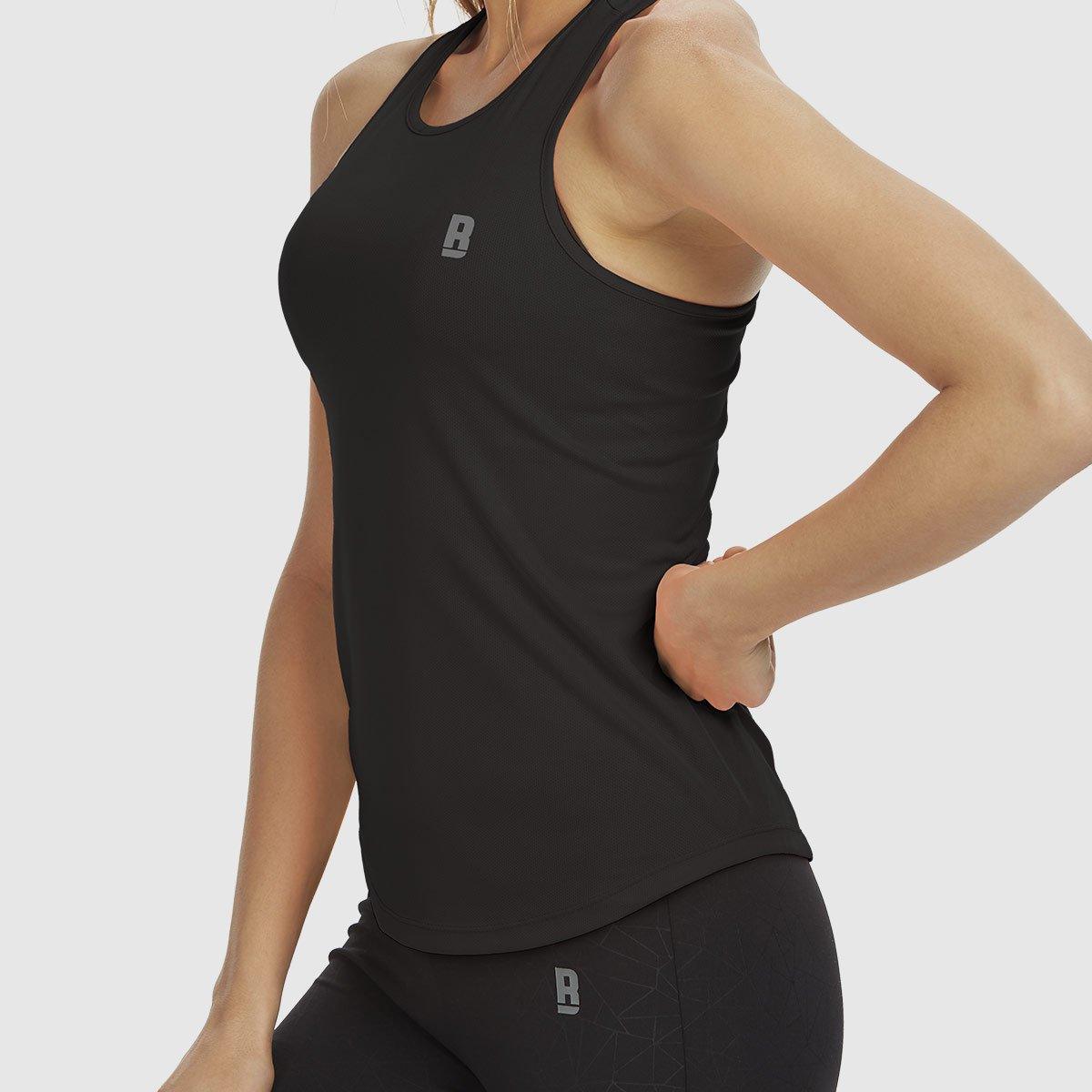Women Racerback Tank - Classic Black