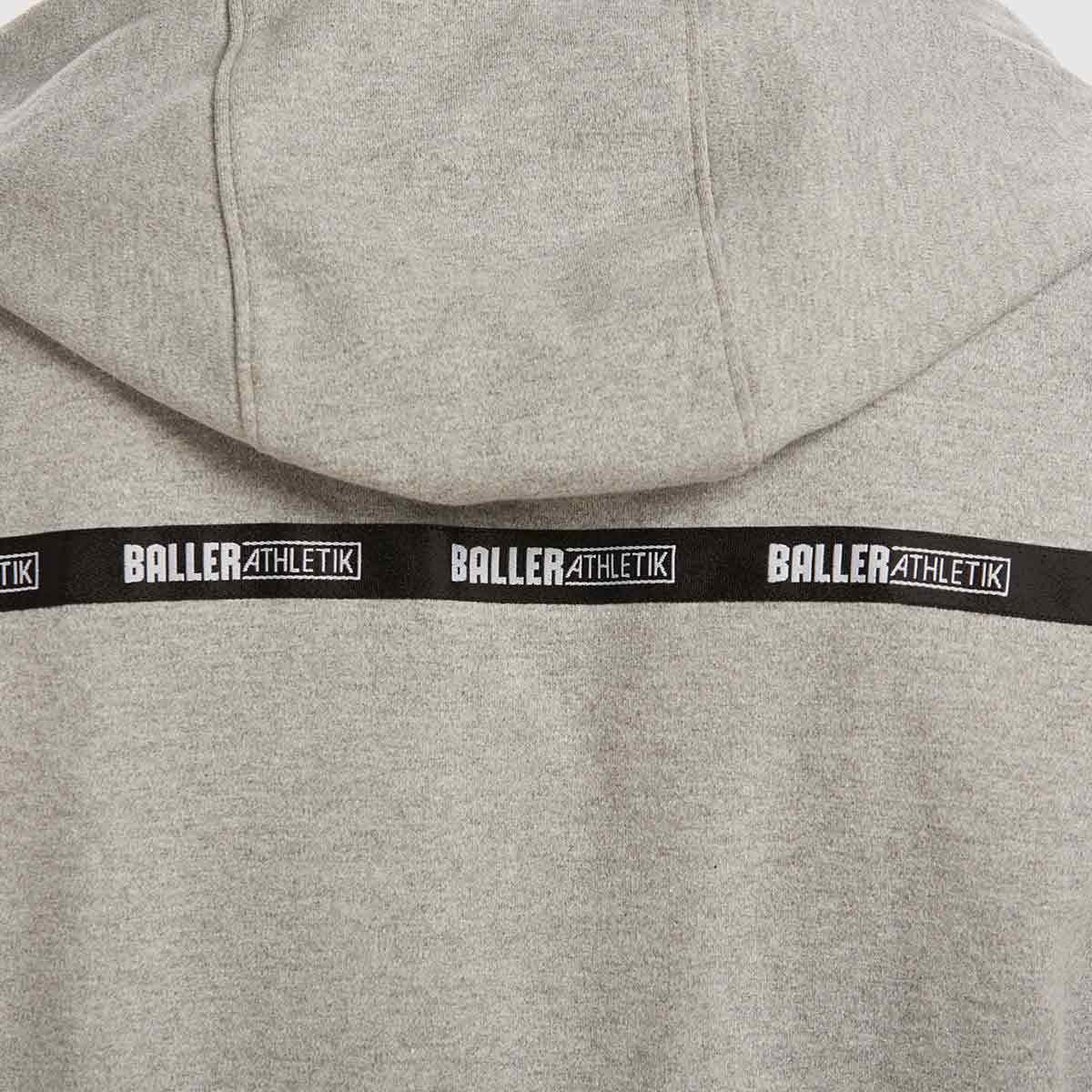 Grey Sleeveless Hoodie Men