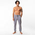 Lounge Life Sleepwear Bottom for Men - Grey Melange