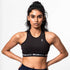 Racerback Sports Bra - Black