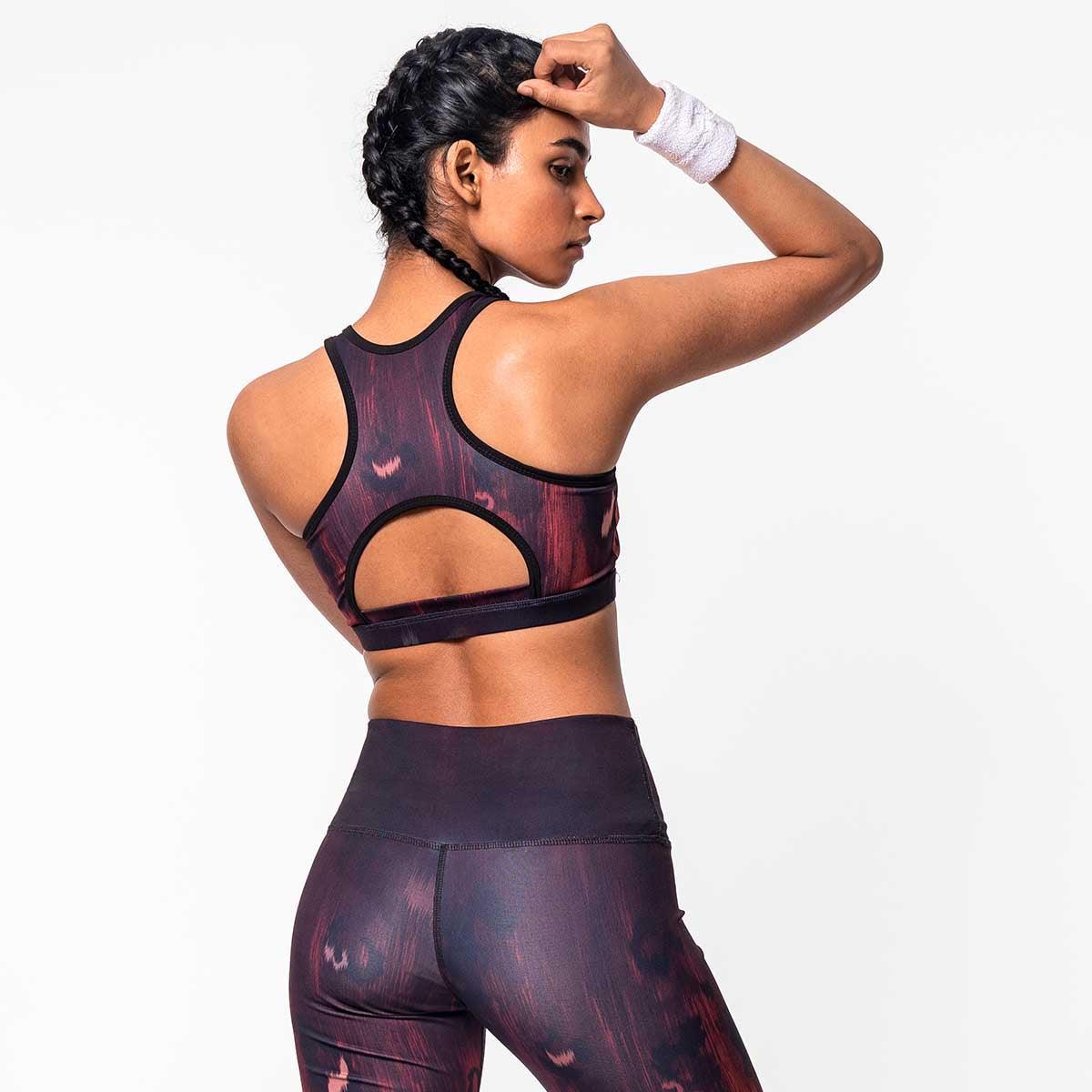 Magnum Opus Sports Bra - Garnet