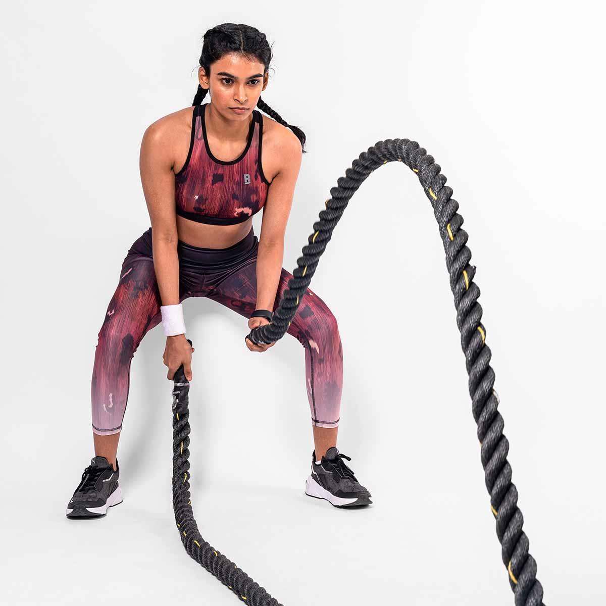 Magnum Opus Sports Bra - Garnet