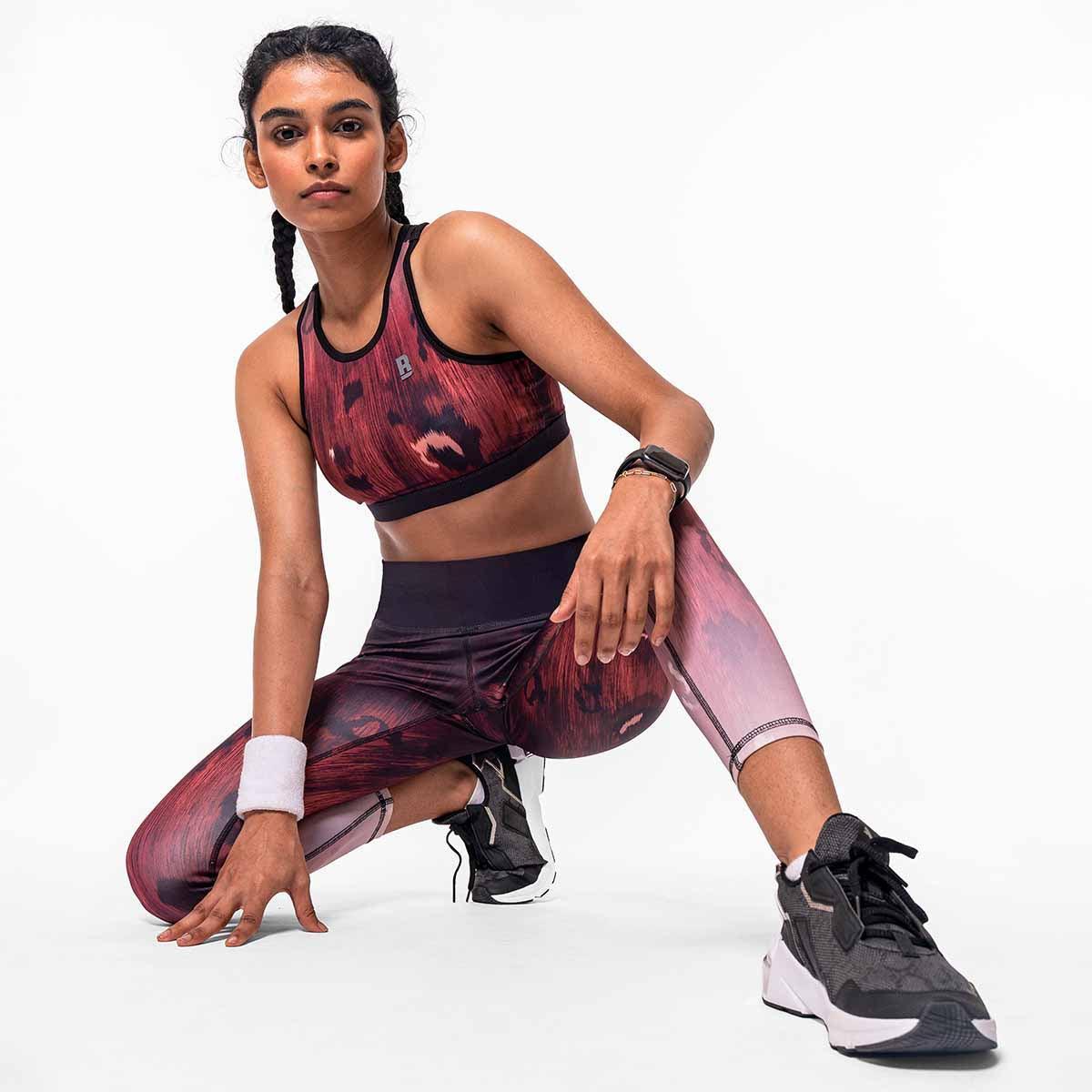 Magnum Opus Sports Bra - Garnet