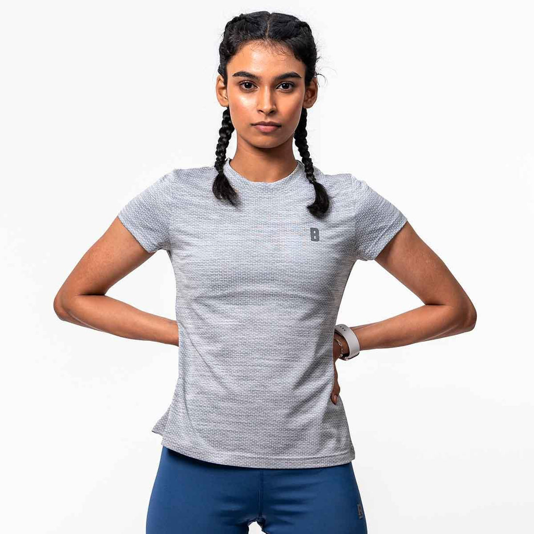 Boost Tee Women - Light Grey