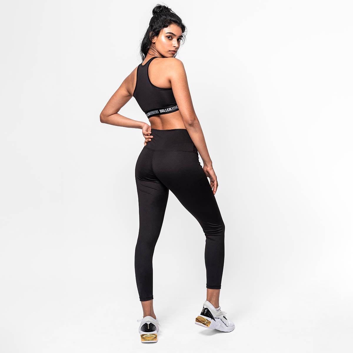 Elevate High Waist Leggings - Black