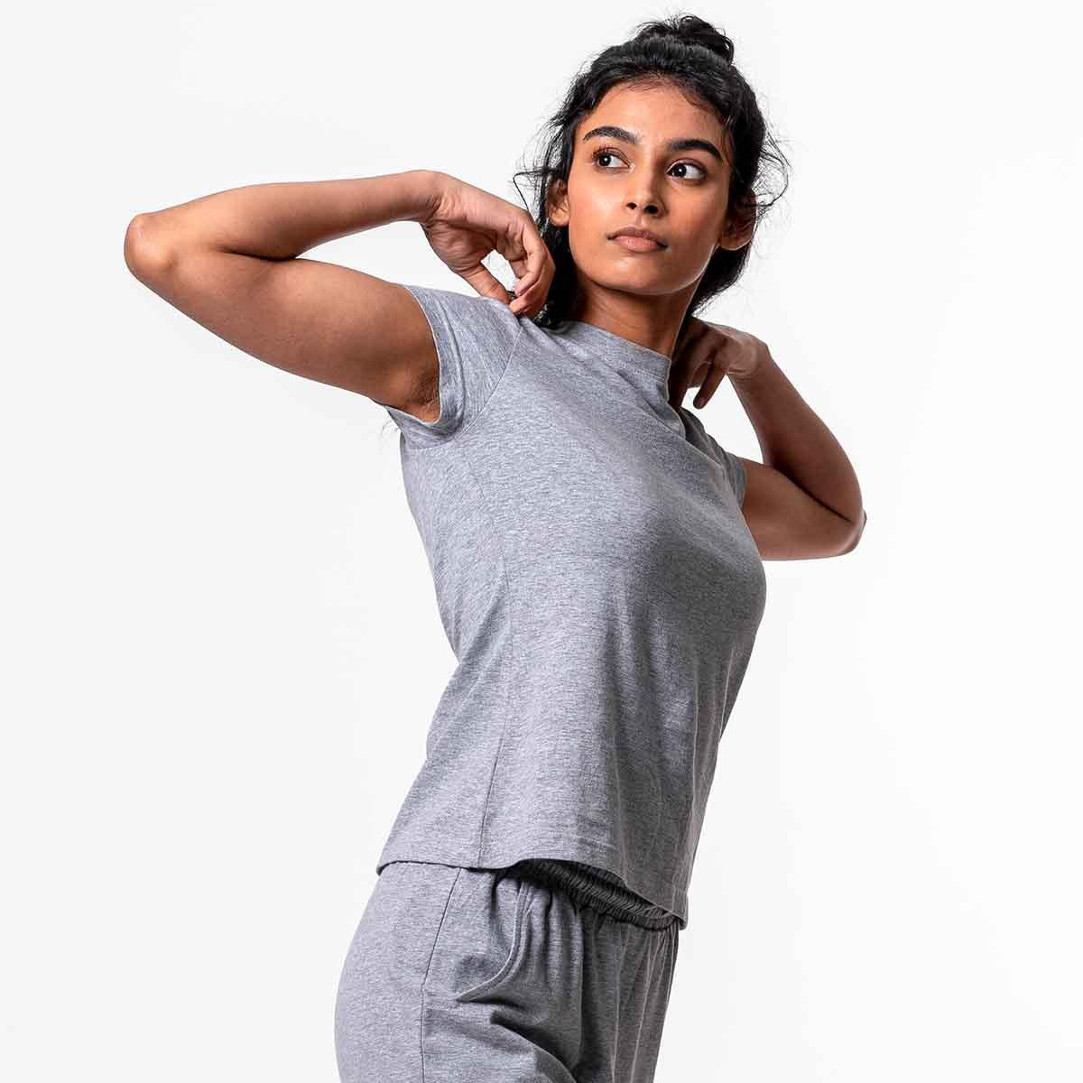 Grey Lounge Life Top for Women