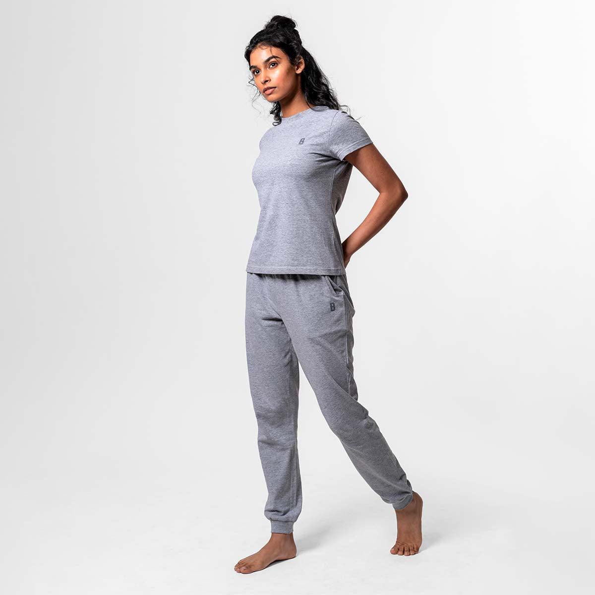 Grey Lounge Life Top for Women