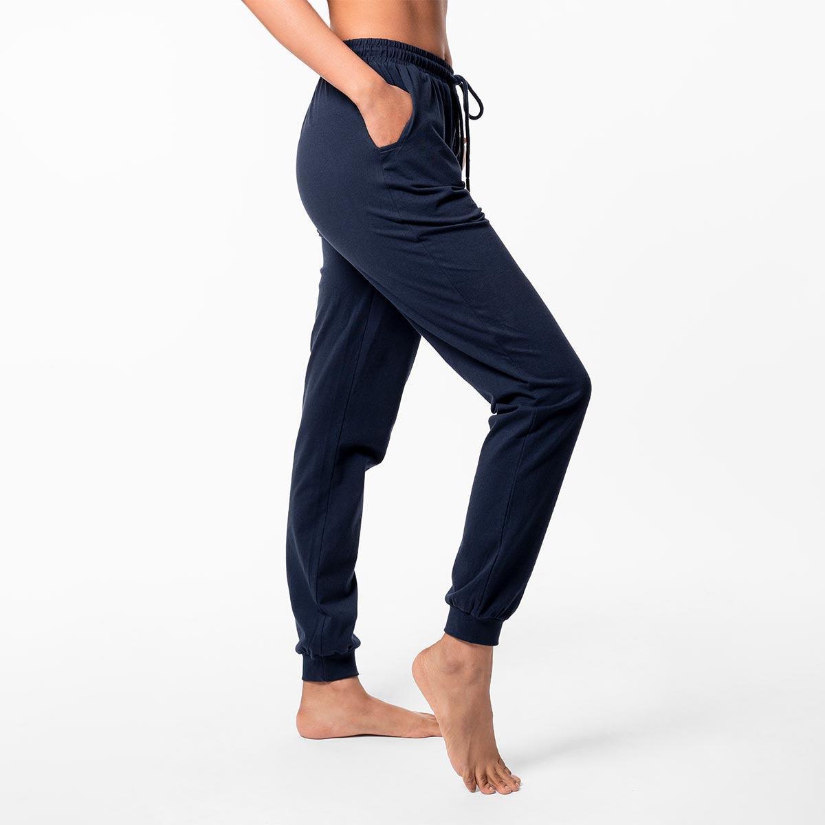 Navy Blue Lounge Life Bottom for Women
