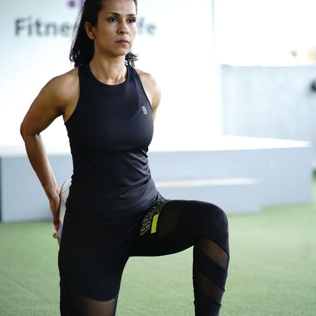 Women Racerback Tank - Classic Black