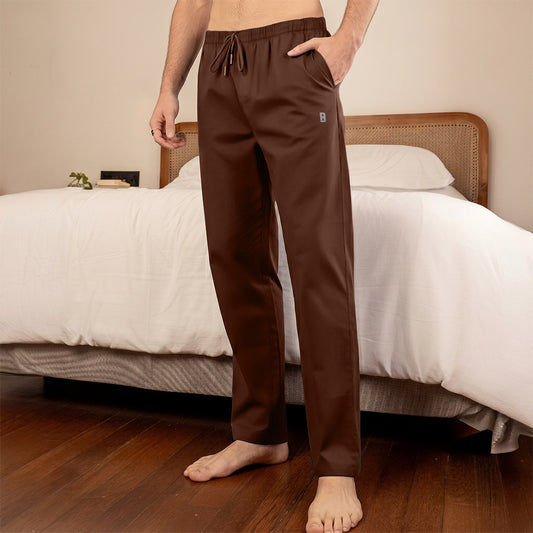 Lounge Life Pyjamas for Men - Coffee