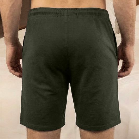 Lounge Life Sleep Shorts for Men - Olive