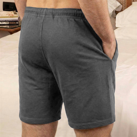 Lounge Life Sleep Shorts for Men - Steel Grey