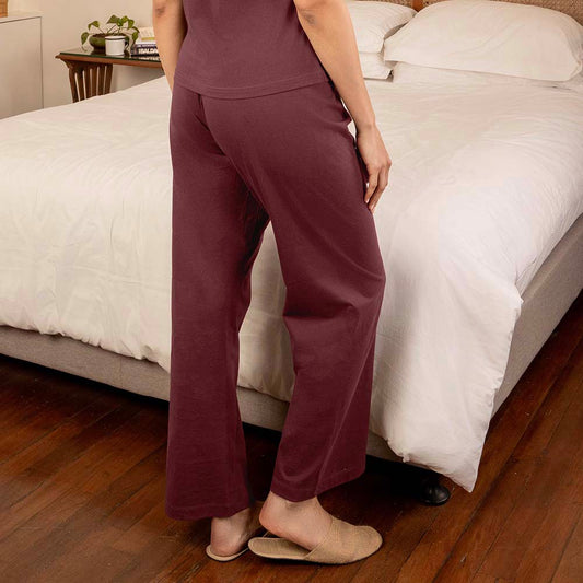 Lounge Life Pyjamas for Women - Berry