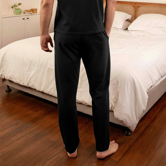 Lounge Life Pyjamas for Men - Black