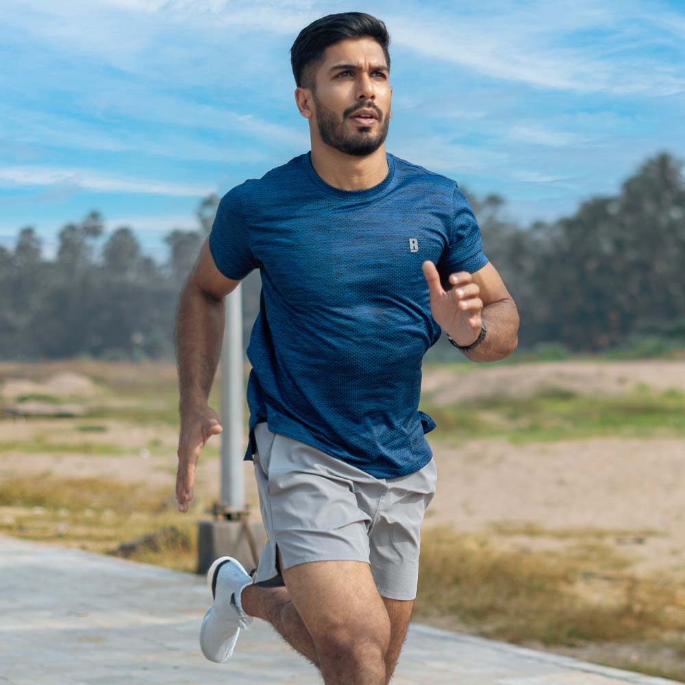 Boost Tee Men - Navy Blue