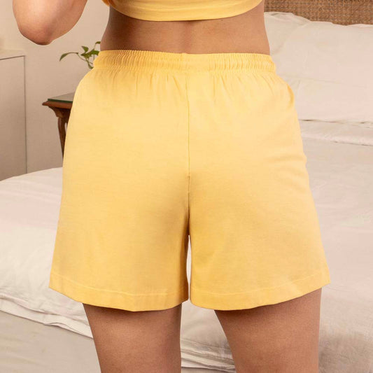 Lounge Life Sleep Shorts for Women - Butter