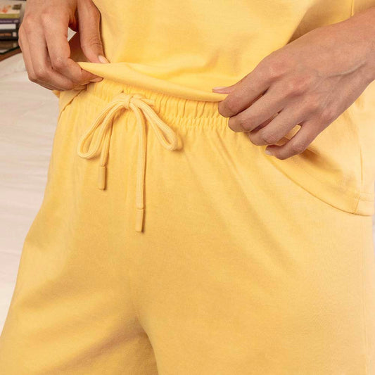 Lounge Life Sleep Shorts for Women - Butter
