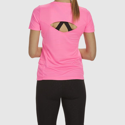 Cut Out Tee - Pink