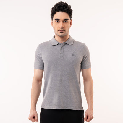 ProPolo Tee - Grey Melange