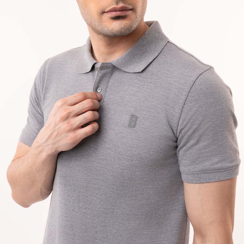 ProPolo Tee - Grey Melange