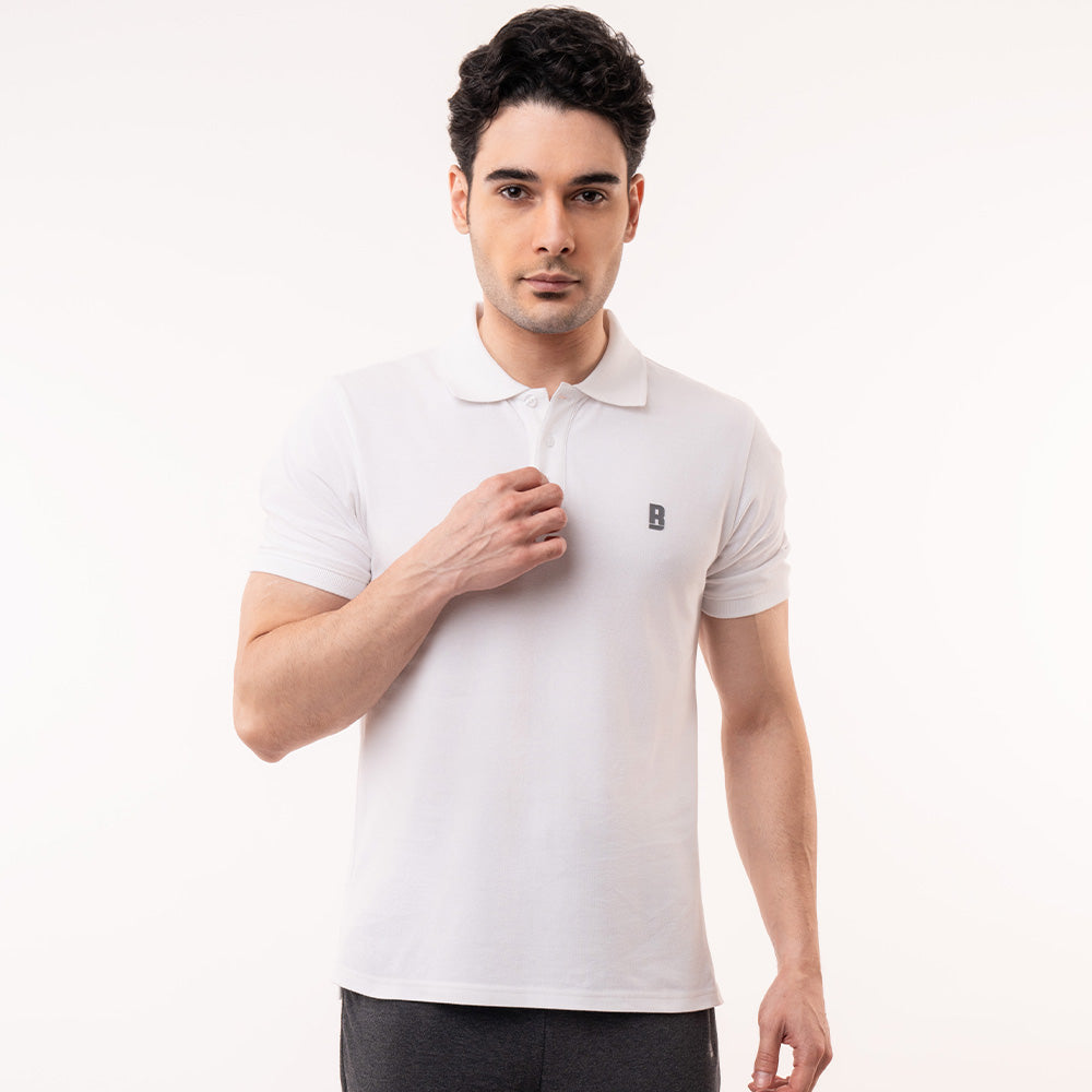 ProPolo Tee for Men - White