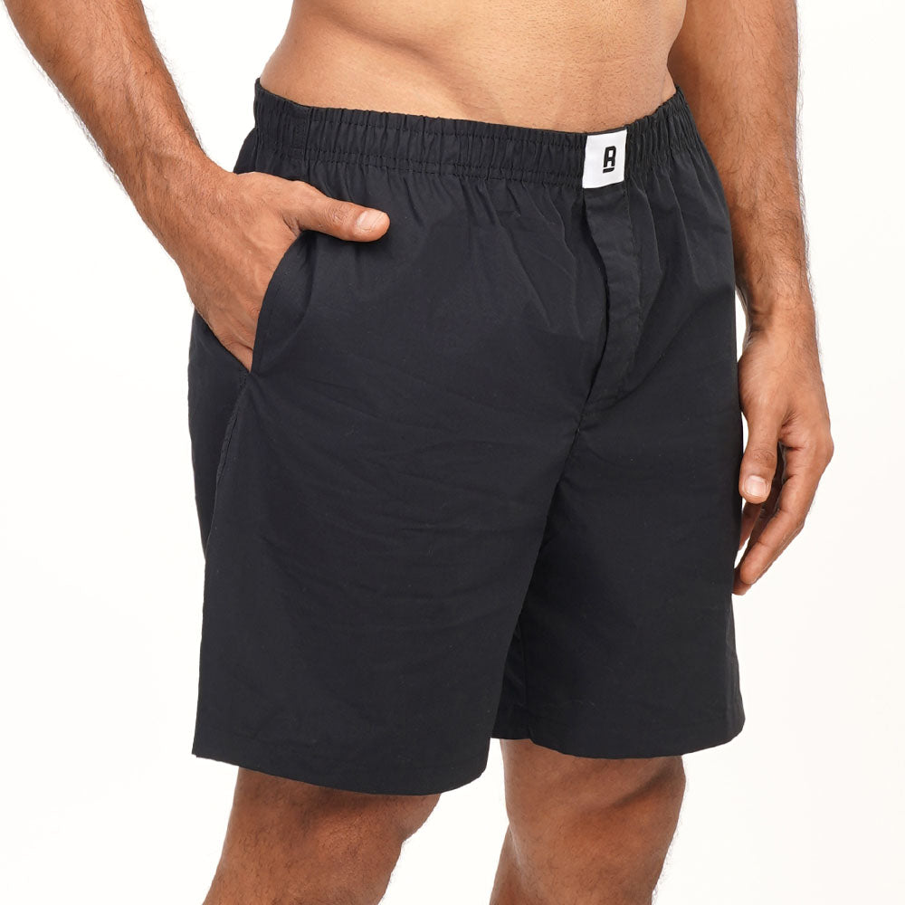 PureChill Shorts for Men in Black