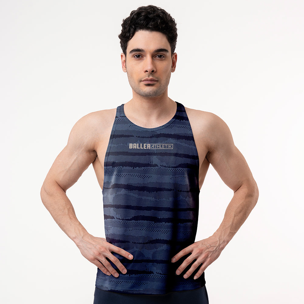 Warrior Tank - Navy