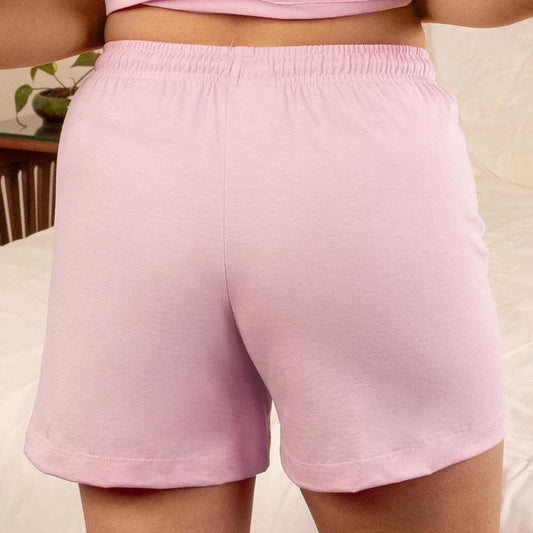 Lounge Life Sleep Shorts for Women - Pink