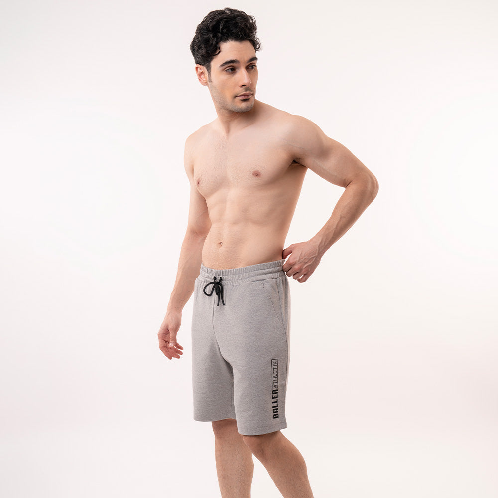 Workout Shorts - Grey Melange