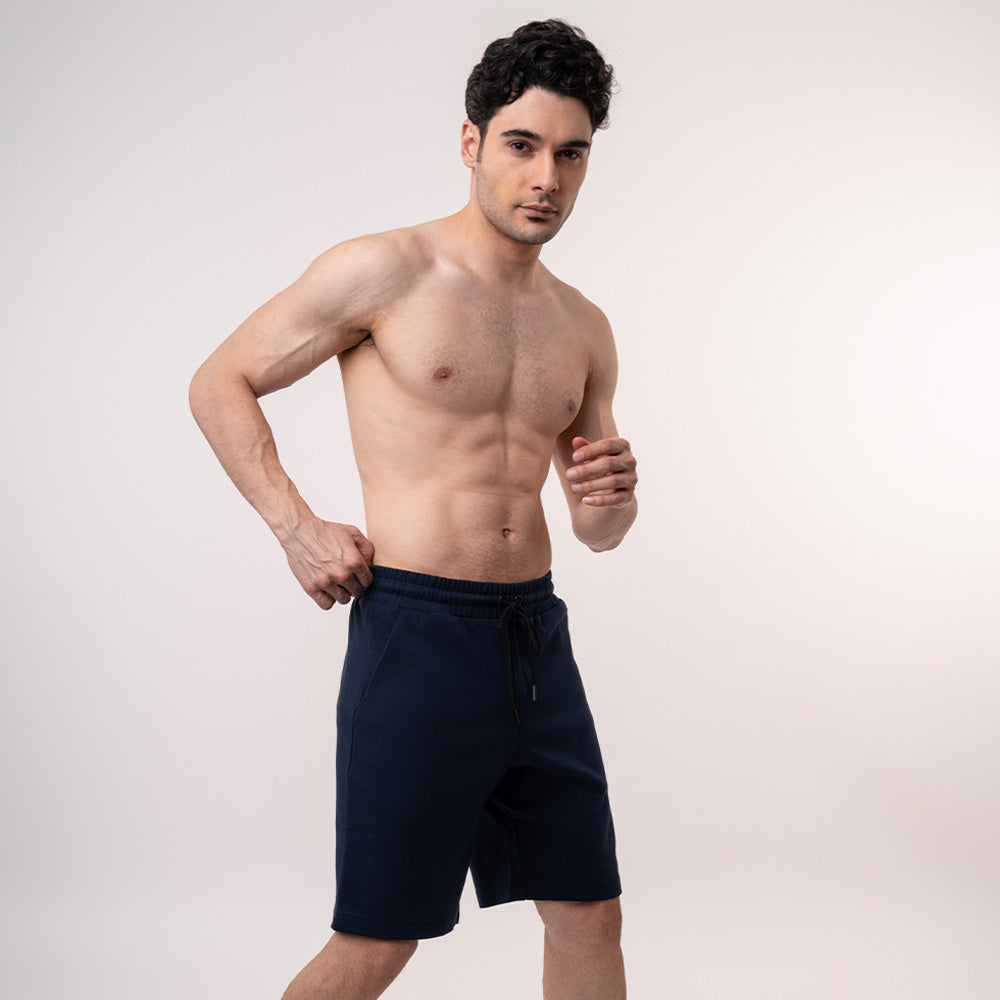 Workout Shorts - Navy Blue