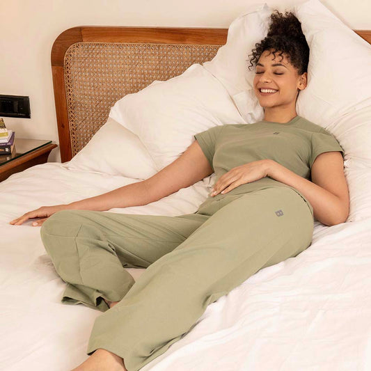 Lounge Life Pyjamas for Women - Sage Green