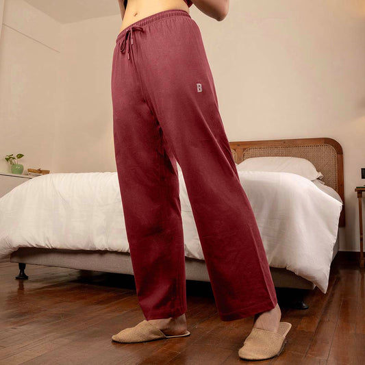 Lounge Life Pyjamas for Women - Sangria