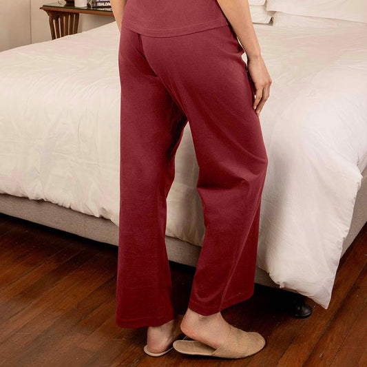 Lounge Life Pyjamas for Women - Sangria