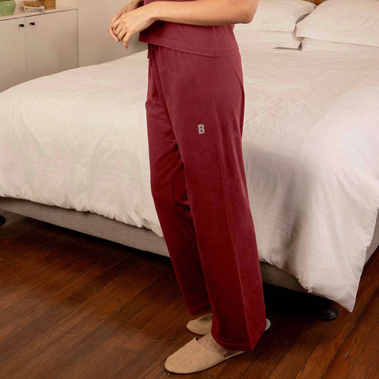 Lounge Life Pyjamas for Women - Sangria